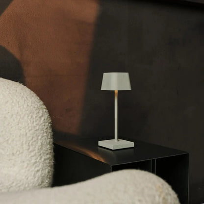 Kombi-Set Profi | 8 x Sarphati Mini Shadow Grey wiederaufladbare Tischlampen mit Ladestation