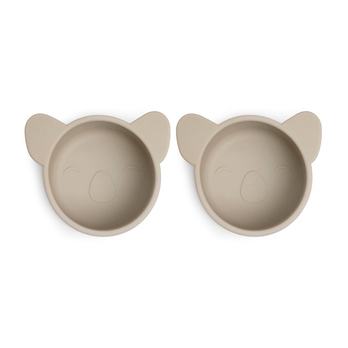 Rosa Silikon-Snackbox klein 2er-Pack
