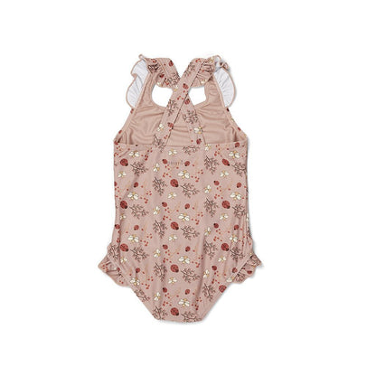Ariel Badeanzug – Sand – Blumenbiene