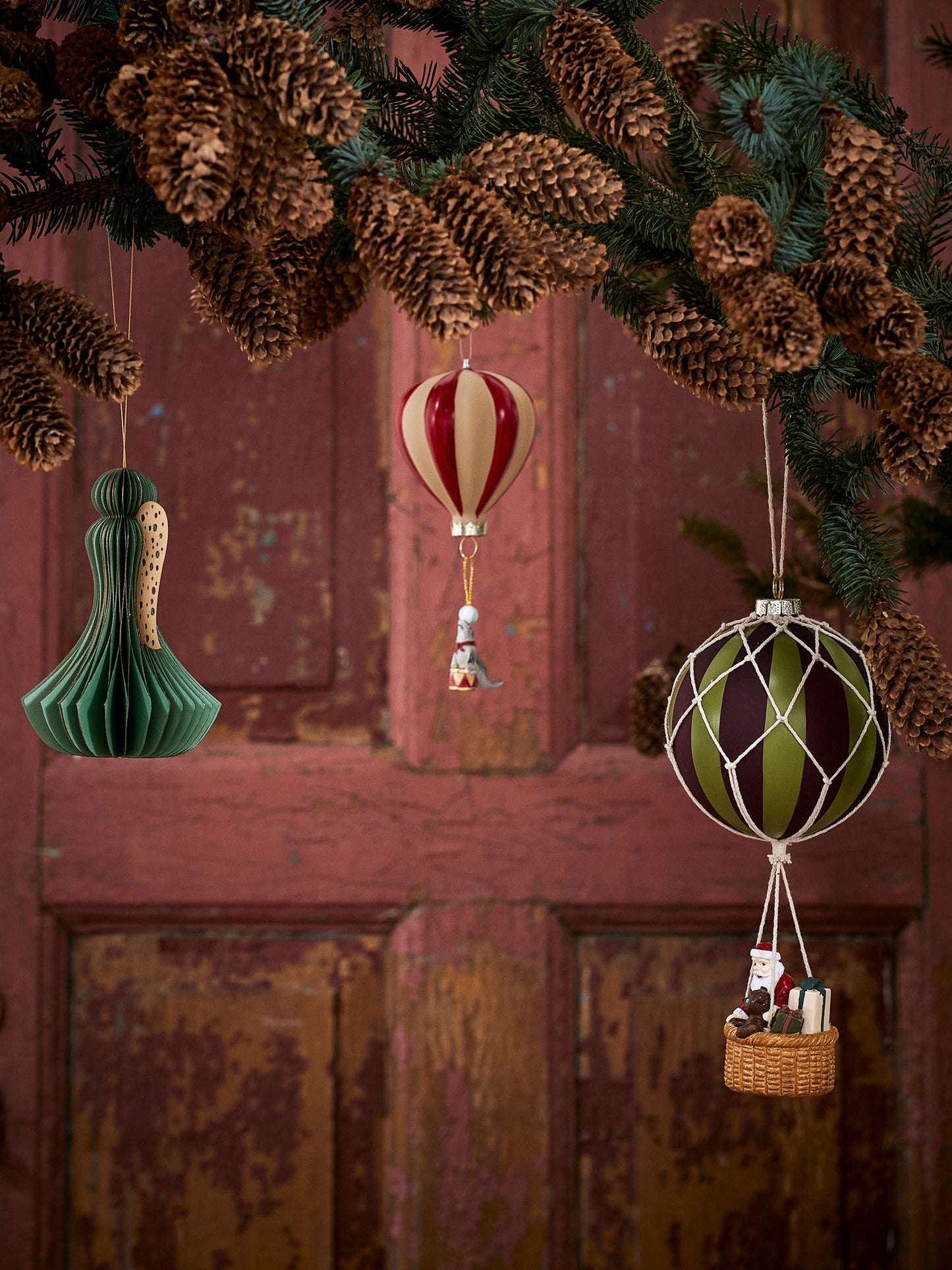 Bloomingville Hettie Ornament, Bunt, Glas