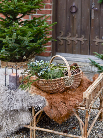 Bloomingville Vibber Korb, Natur, Rattan