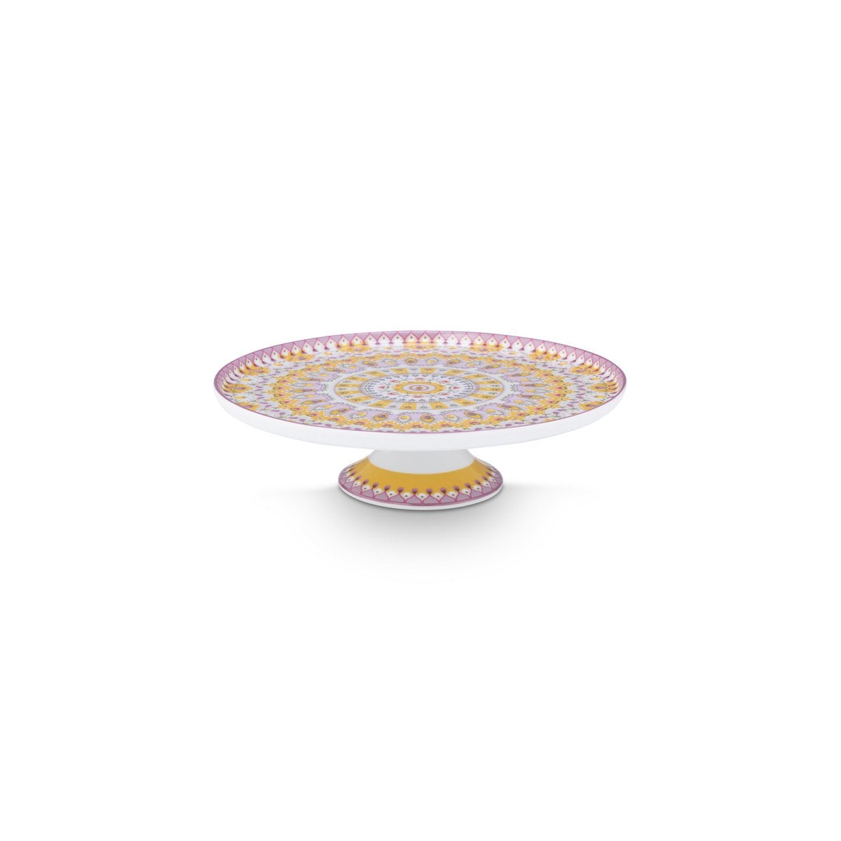 Mini Kuchenservierplatte Lily&Lotus Moon Delight Yellow 21cm