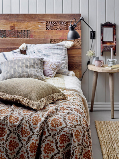 Creative Collection Sehar Spiegel mit Ablage, Braun, Recyceltes Holz