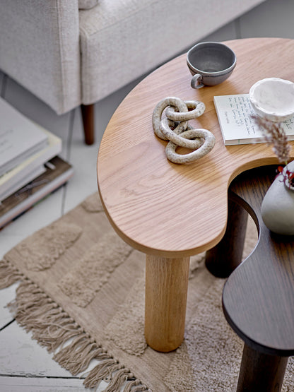 Bloomingville Luppa Couchtisch, Braun, Gummibaumholz