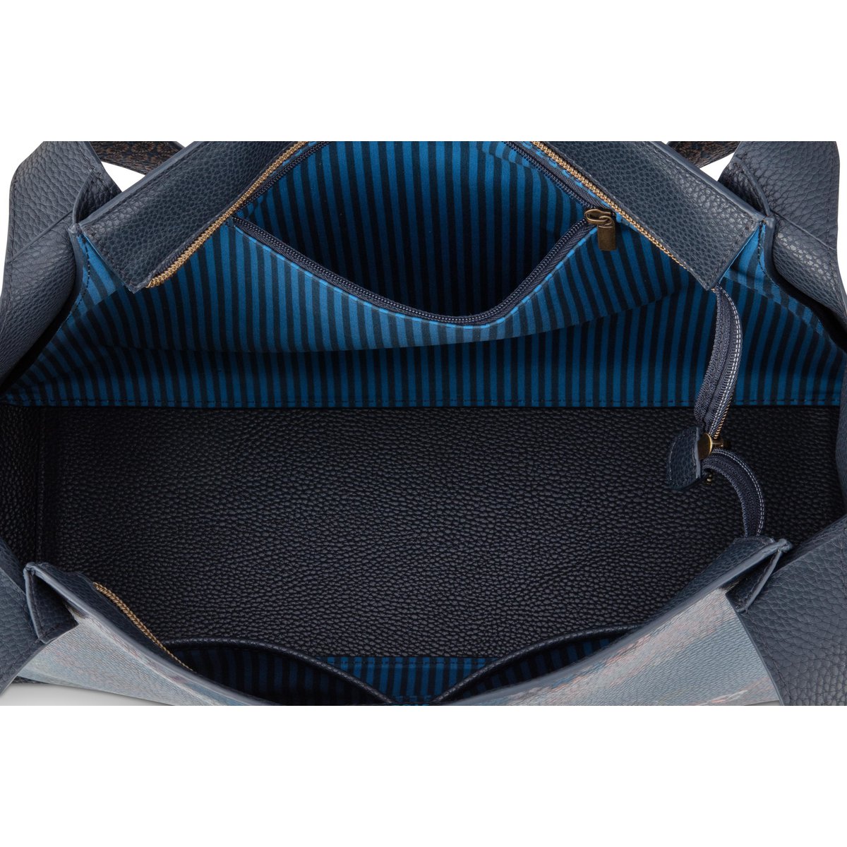 Filou Shoulderbag Large Bodhi Flower Blue 40x15.5x28cm