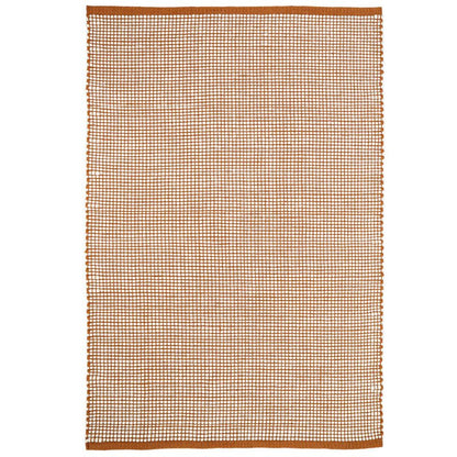 BERGEN CARAMEL XS moderner Wollteppich