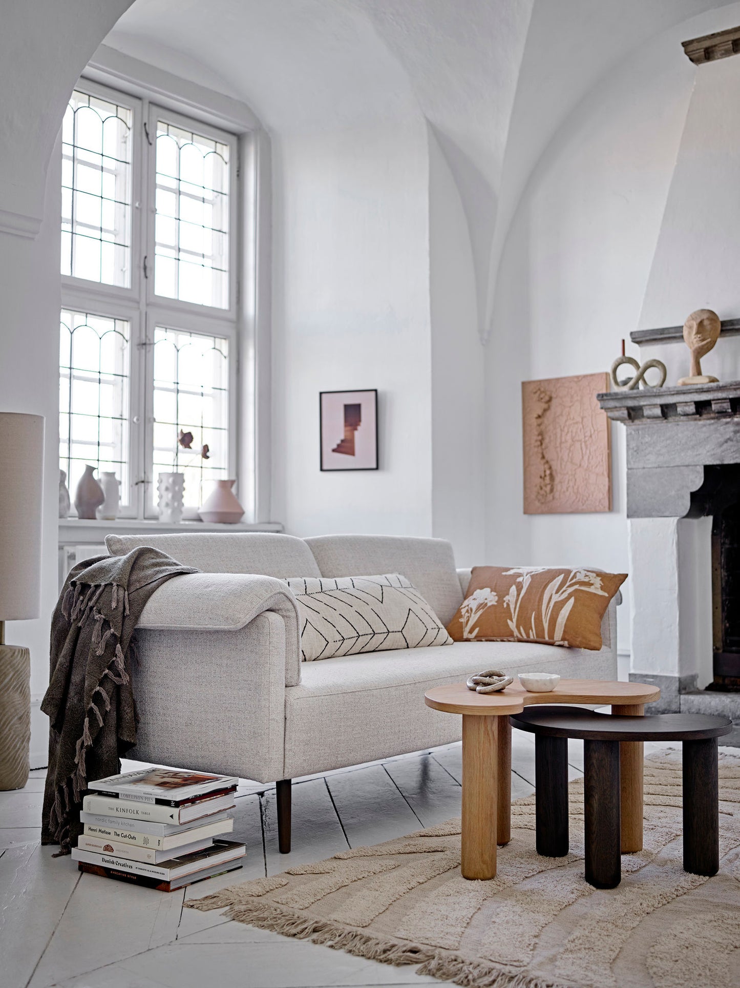 Bloomingville Cacia Deko, Natur, Recyceltes Holz
