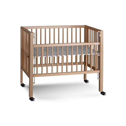 tiSsi® MAXI BOXSPRING Beistellbett natur 90x50 cm