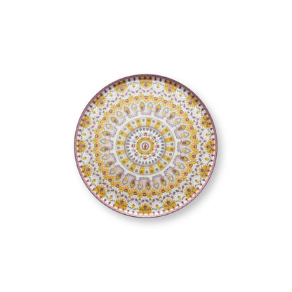 Mini Kuchenservierplatte Lily&Lotus Moon Delight Yellow 21cm