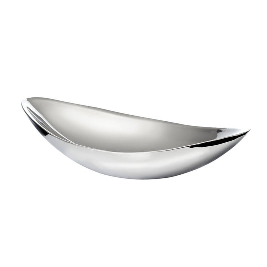 Schale Halifax (Länge 27 cm), silberfarben, hochglanzpoliert, Edelstahl