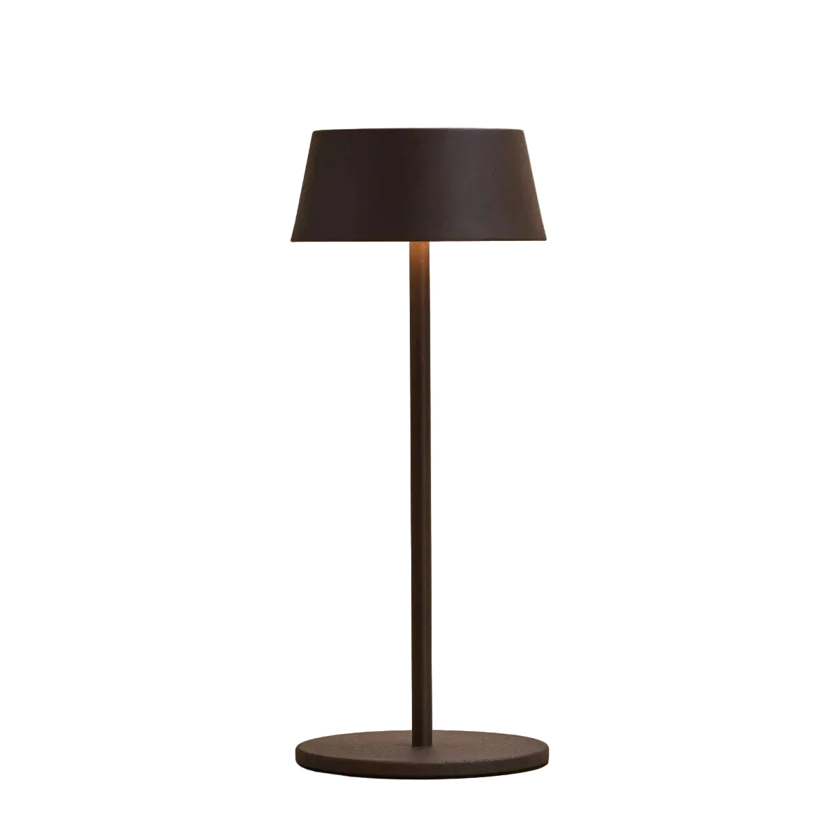 Hugo Mokkabraune wiederaufladbare Tischlampe | Stilvoll, dimmbar und kabellos
