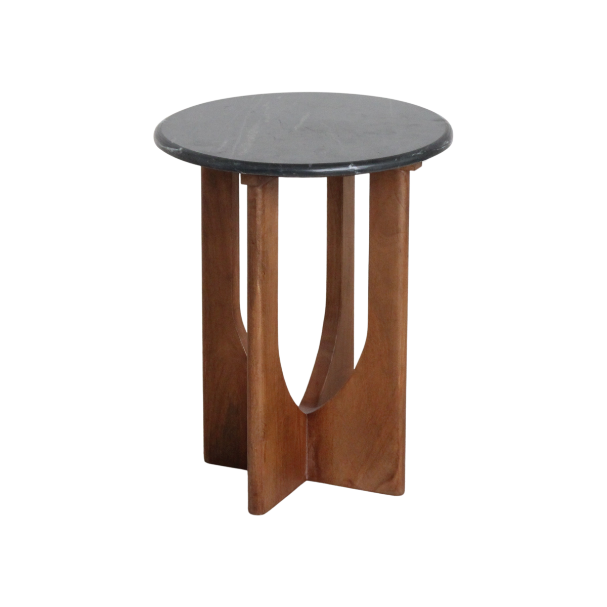 Brunei Beistelltisch Marmor schwarz