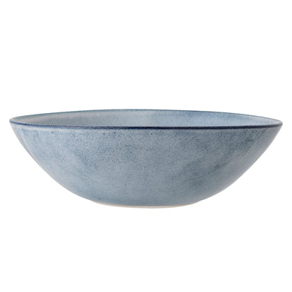 Bloomingville Sandrine Schale, Blue, Steingut