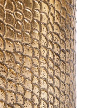 Der Croco -Kerzenhalter - Messing - M.
