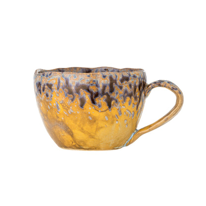 Bloomingville Milani Tasse, Gelb, Steingut