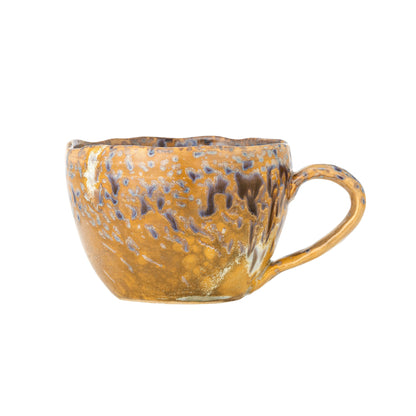 Bloomingville Milani Tasse, Gelb, Steingut