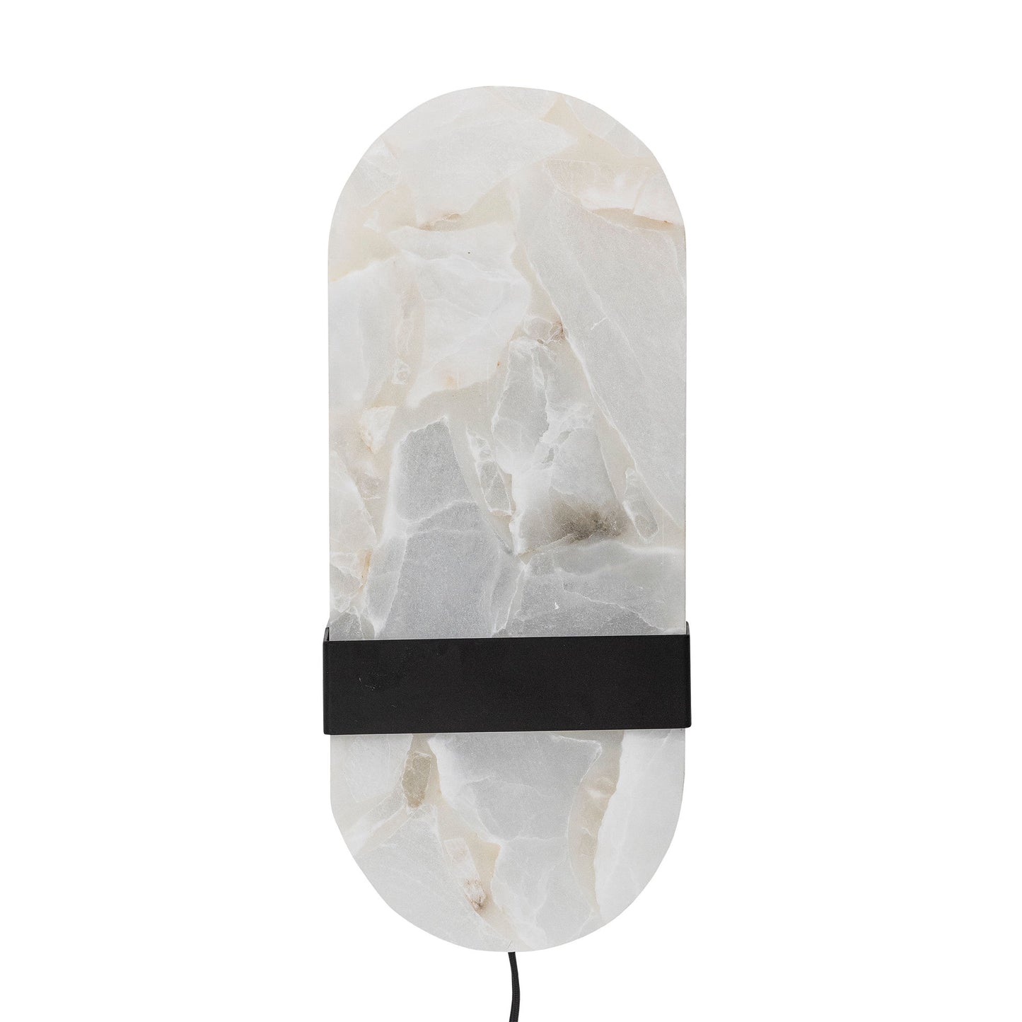 Bloomingville Taco Wandleuchte, Weiß, Alabaster
