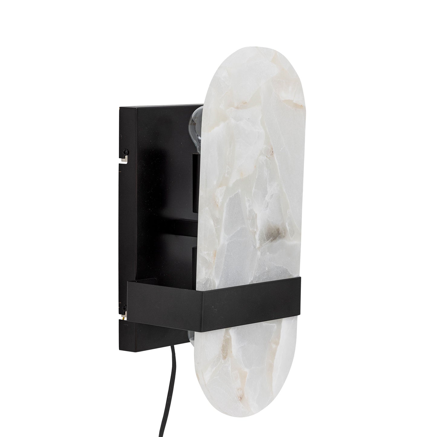 Bloomingville Taco Wandleuchte, Weiß, Alabaster
