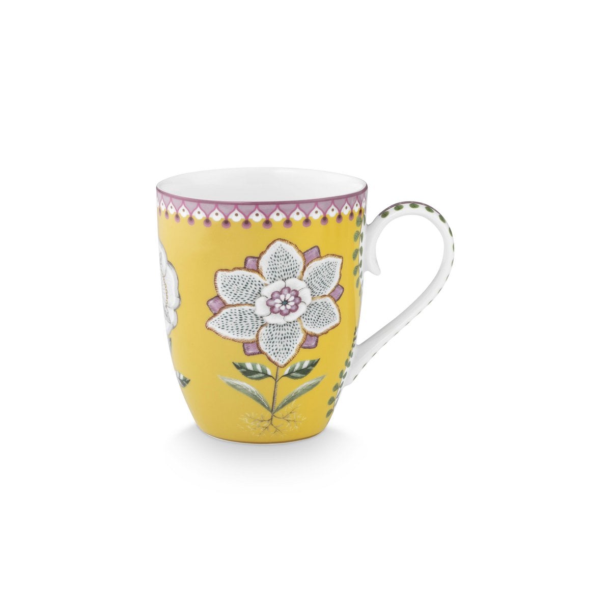Mug Large Lily&Lotus Yellow