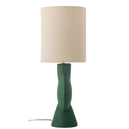 Bloomingville Sergio Tischlampe, Grün, Steingut