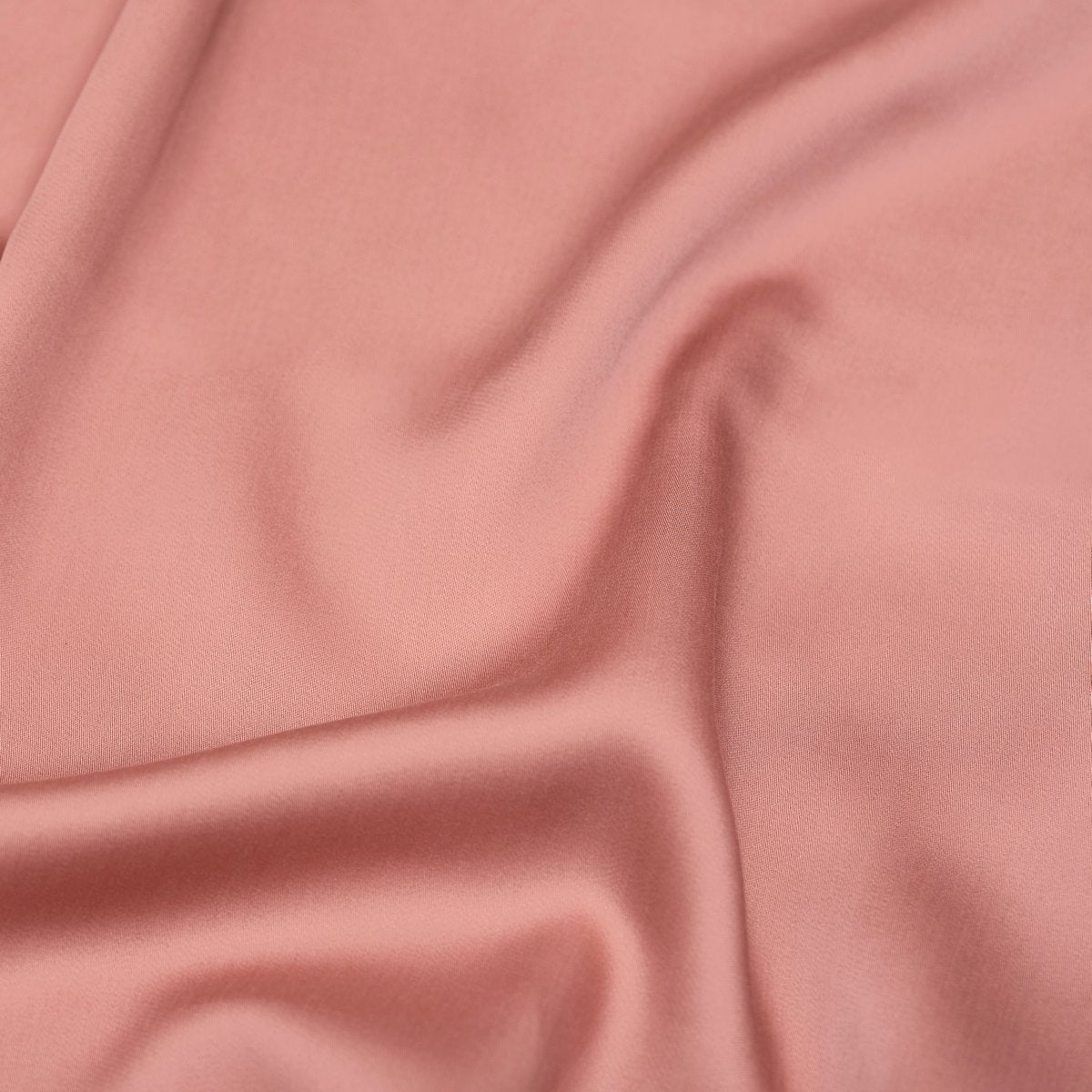 TENCEL™ – Satin-Kissenbezug Terra Pink