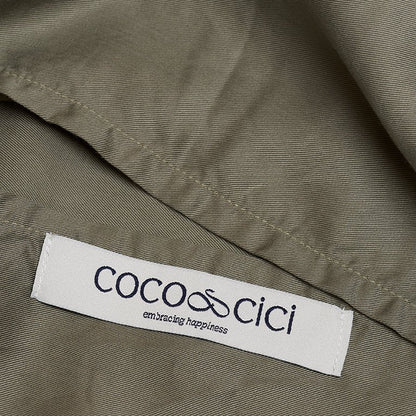 Tencel ™ Twill Kissenbezug olivgrün
