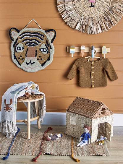 Bloomingville MINI Zyon Garderobe, Bunt, FSC®100%, Beech