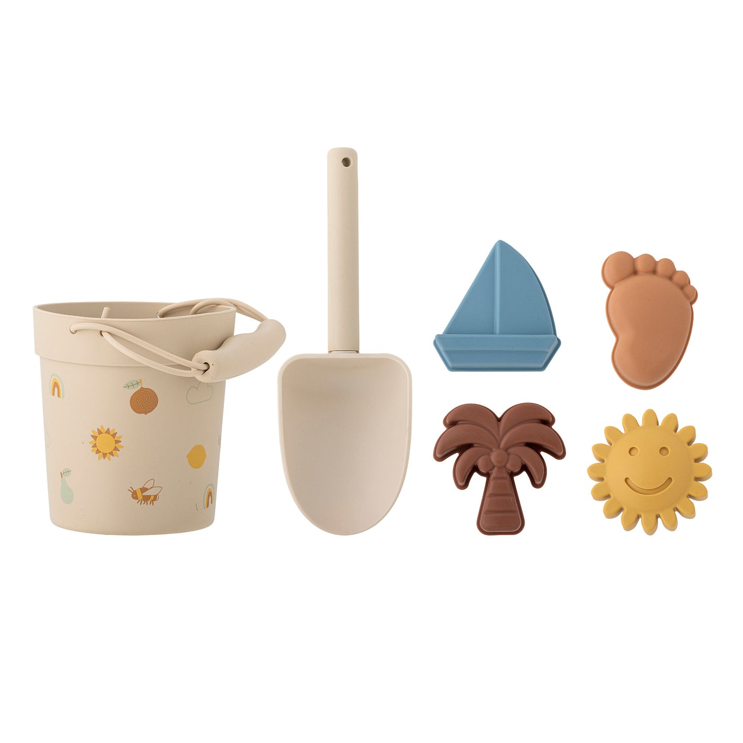 Bloomingville MINI Agnes Strand- und Sandspielzeug, Bunt, Silikon