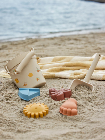 Bloomingville MINI Agnes Strand- und Sandspielzeug, Bunt, Silikon
