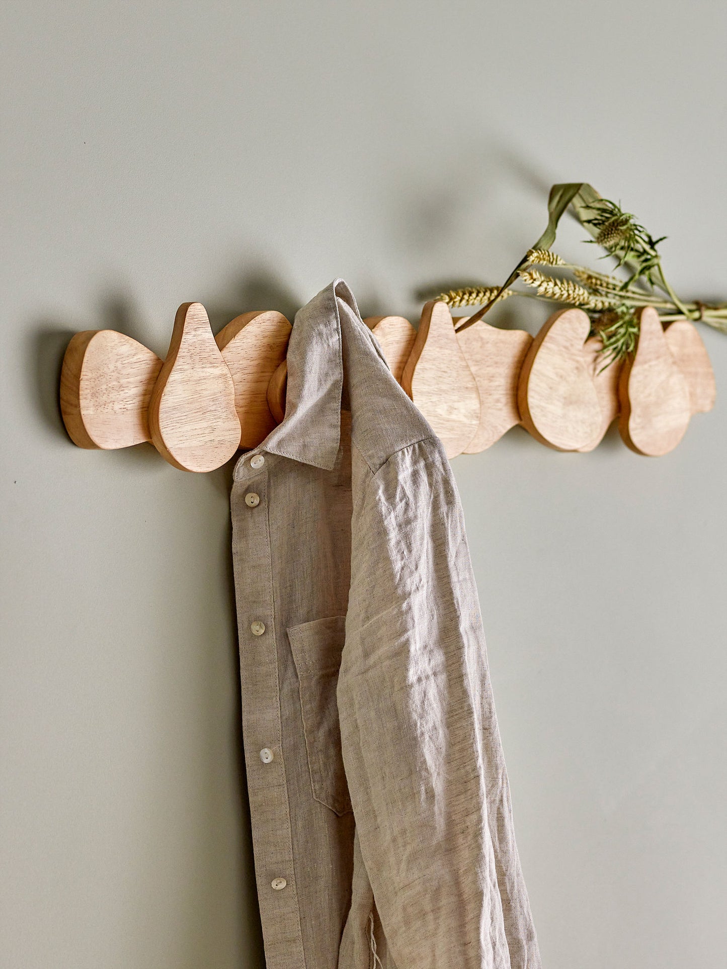 Bloomingville Ross Garderobe, Natur, Gummibaumholz