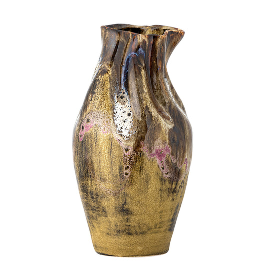 Bloomingville Benoit Vase, Bunt, Steingut