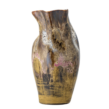 Bloomingville Benoit Vase, Bunt, Steingut