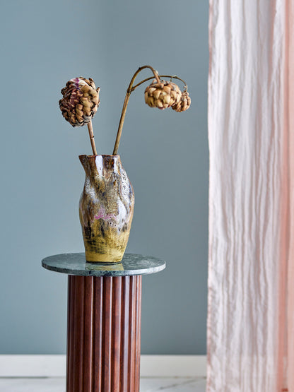 Bloomingville Benoit Vase, Bunt, Steingut