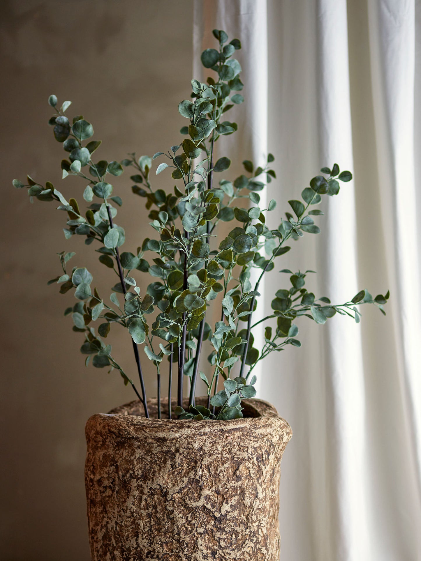 Bloomingville Eucalyptus Pflanze, Grün, Künstliche Blumen