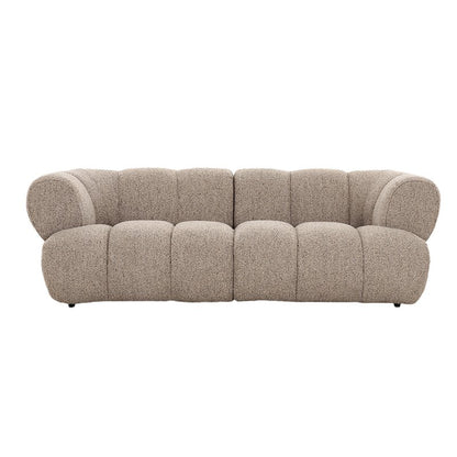 Sofa New York 2,5-Sitzer Sand Bouclé