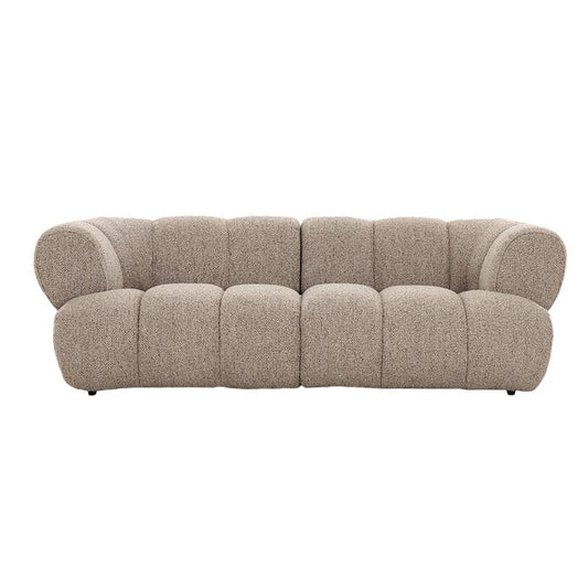 Sofa New York 2,5-Sitzer Sand Bouclé