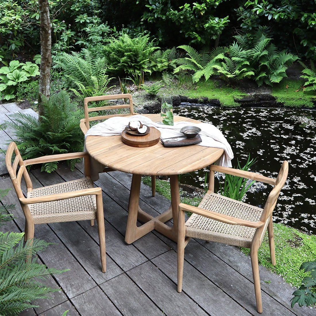 Verano Gartentisch Ø 100 cm