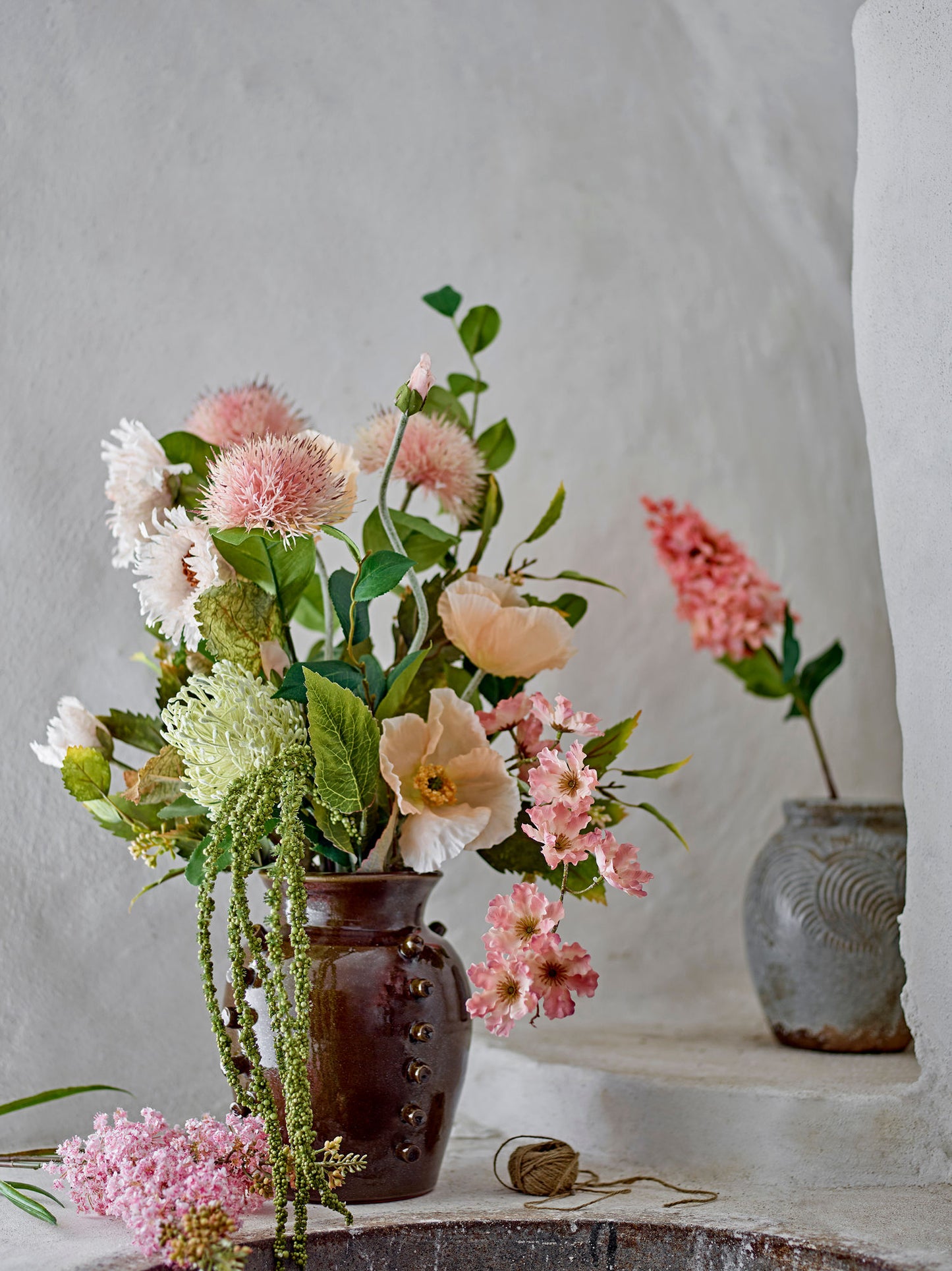 Bloomingville Wild Cherry Stiel, Rose, Künstliche Blumen