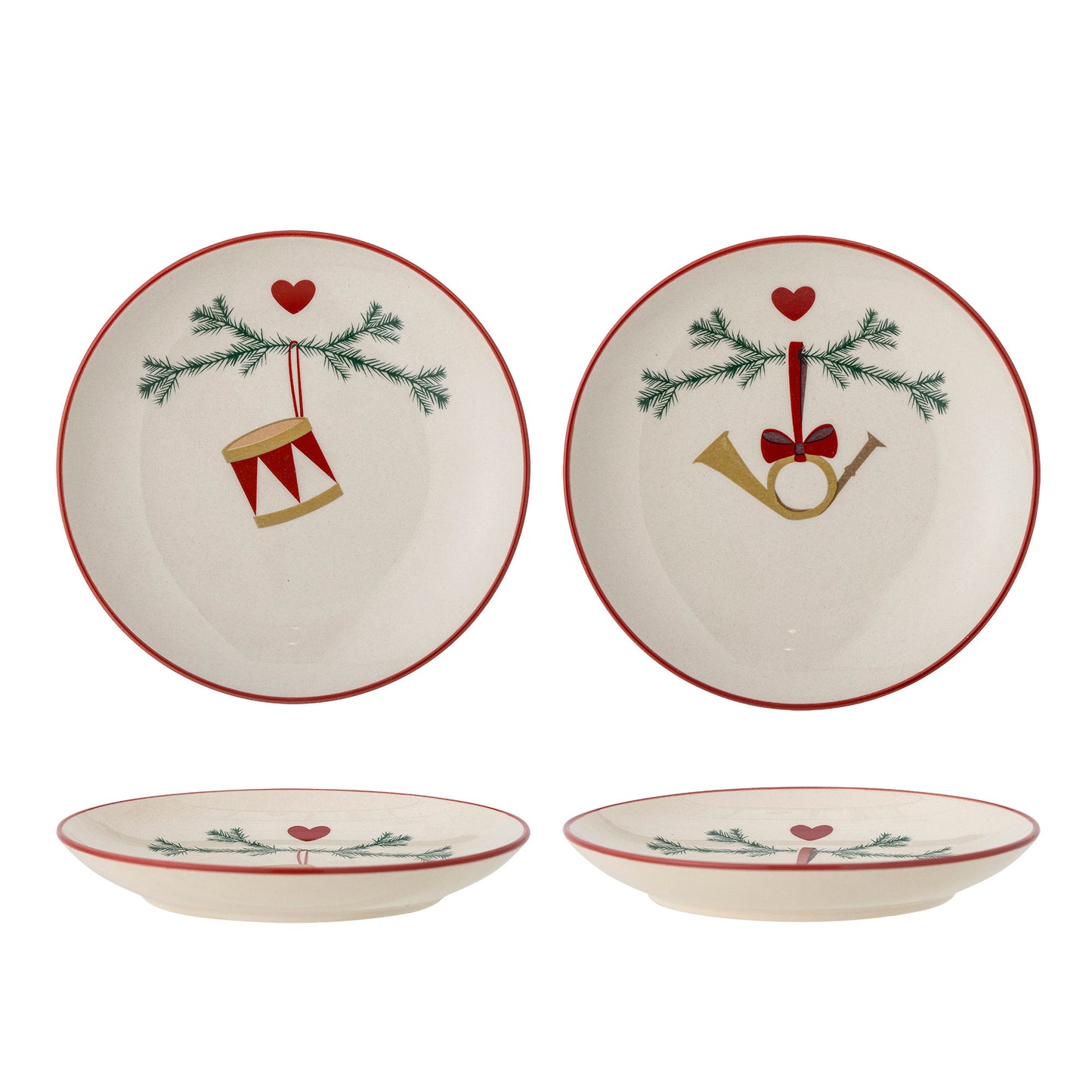 Bloomingville Yule Teller, Natur, Steingut