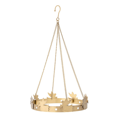 Bloomingville Elmir Adventskerzenständer, Gold, Metall