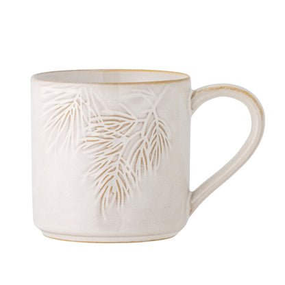 Bloomingville Winter Tasse, Natur, Steingut