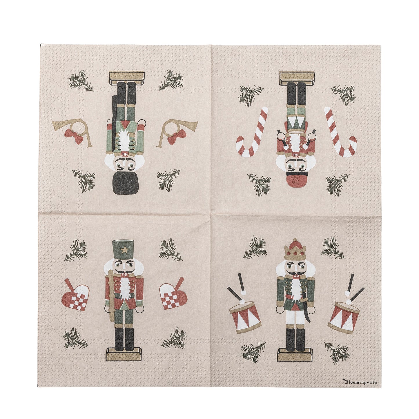 Bloomingville Jolly Serviette, Bunt, FSC®Mix, Paper