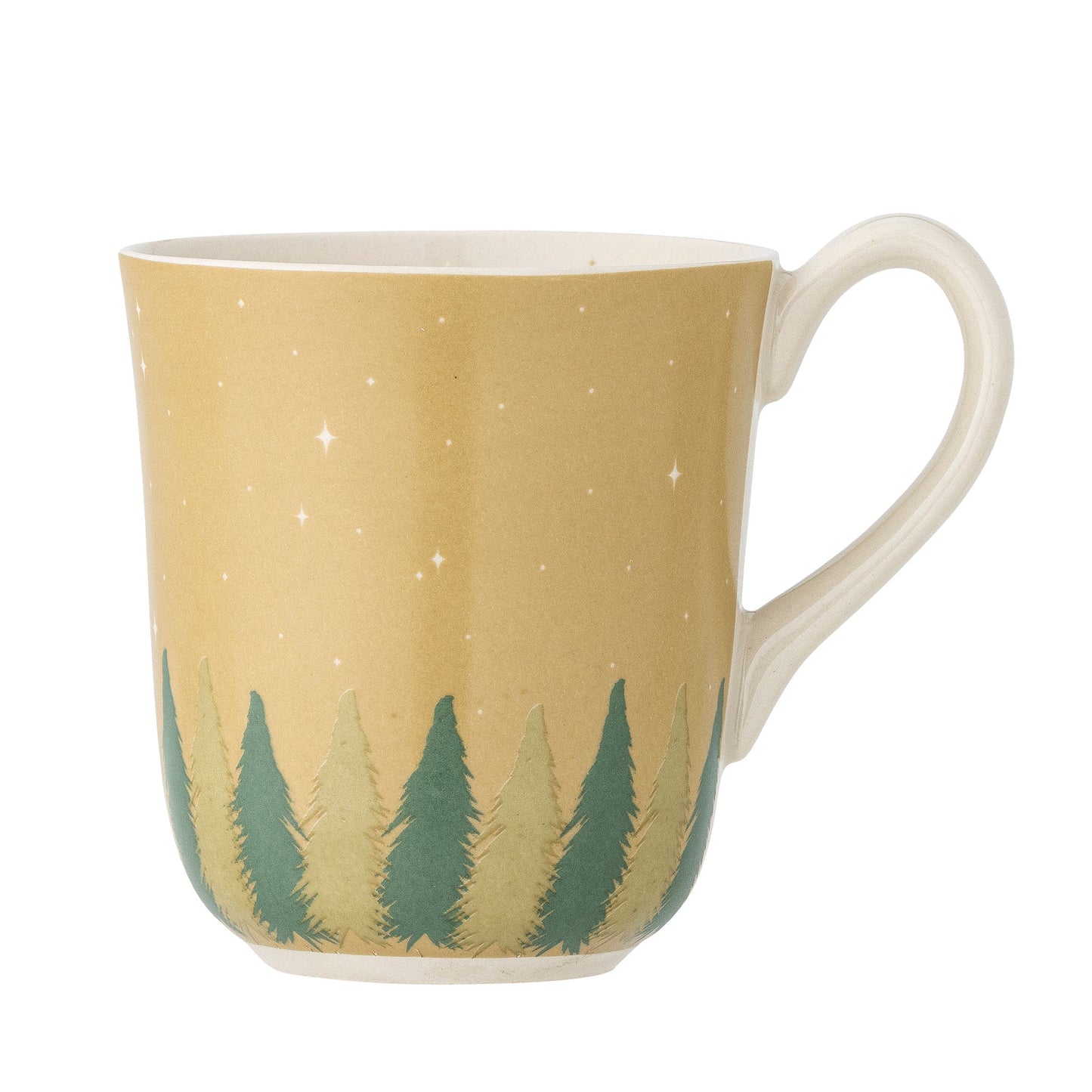 Bloomingville Spruce Becher, Grün, Steingut