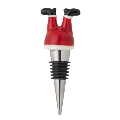 Bloomingville Lynn Weinstopper, Rot, Glas