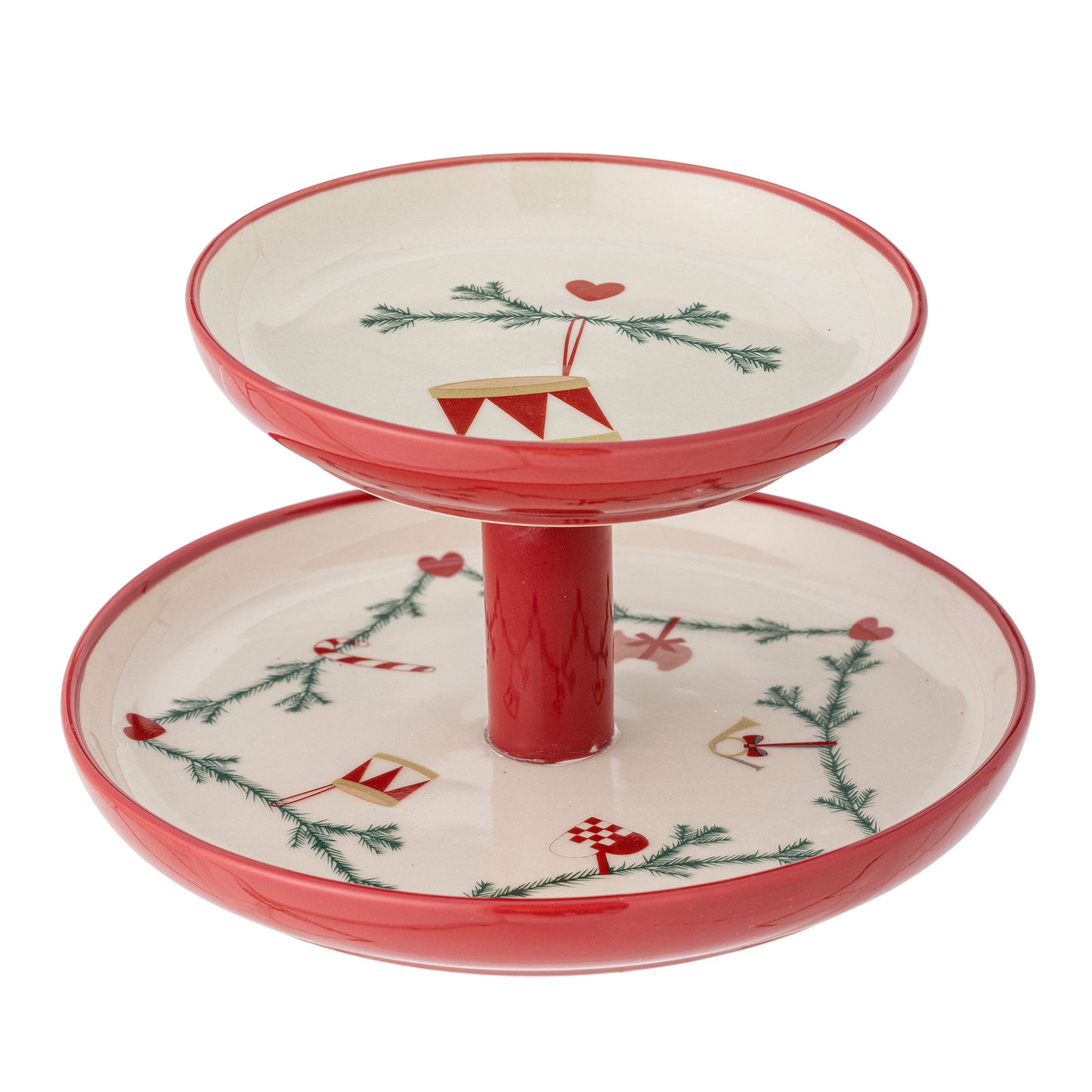 Bloomingville Yule Etagere, Natur, Steingut