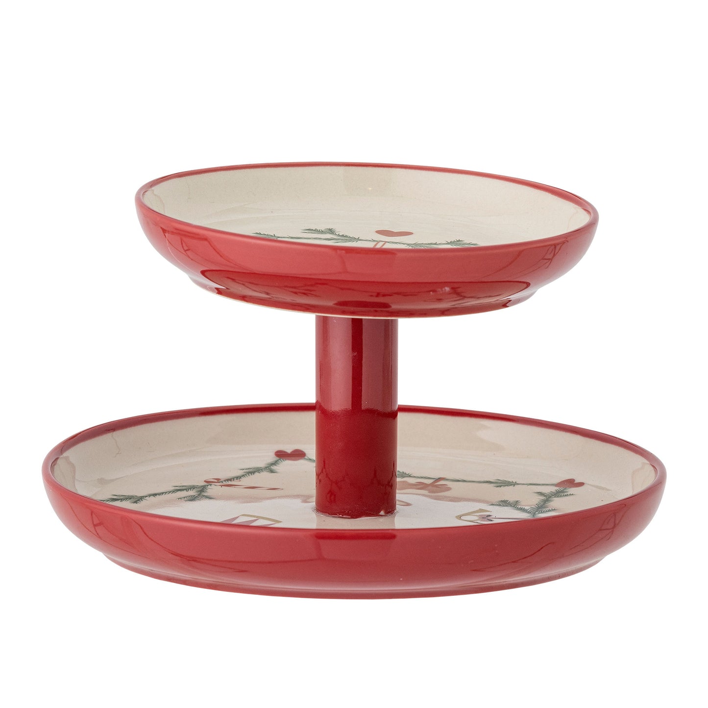 Bloomingville Yule Etagere, Natur, Steingut