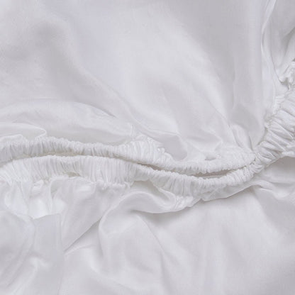 Tencel ™ Twill Spannbettlaken weiß