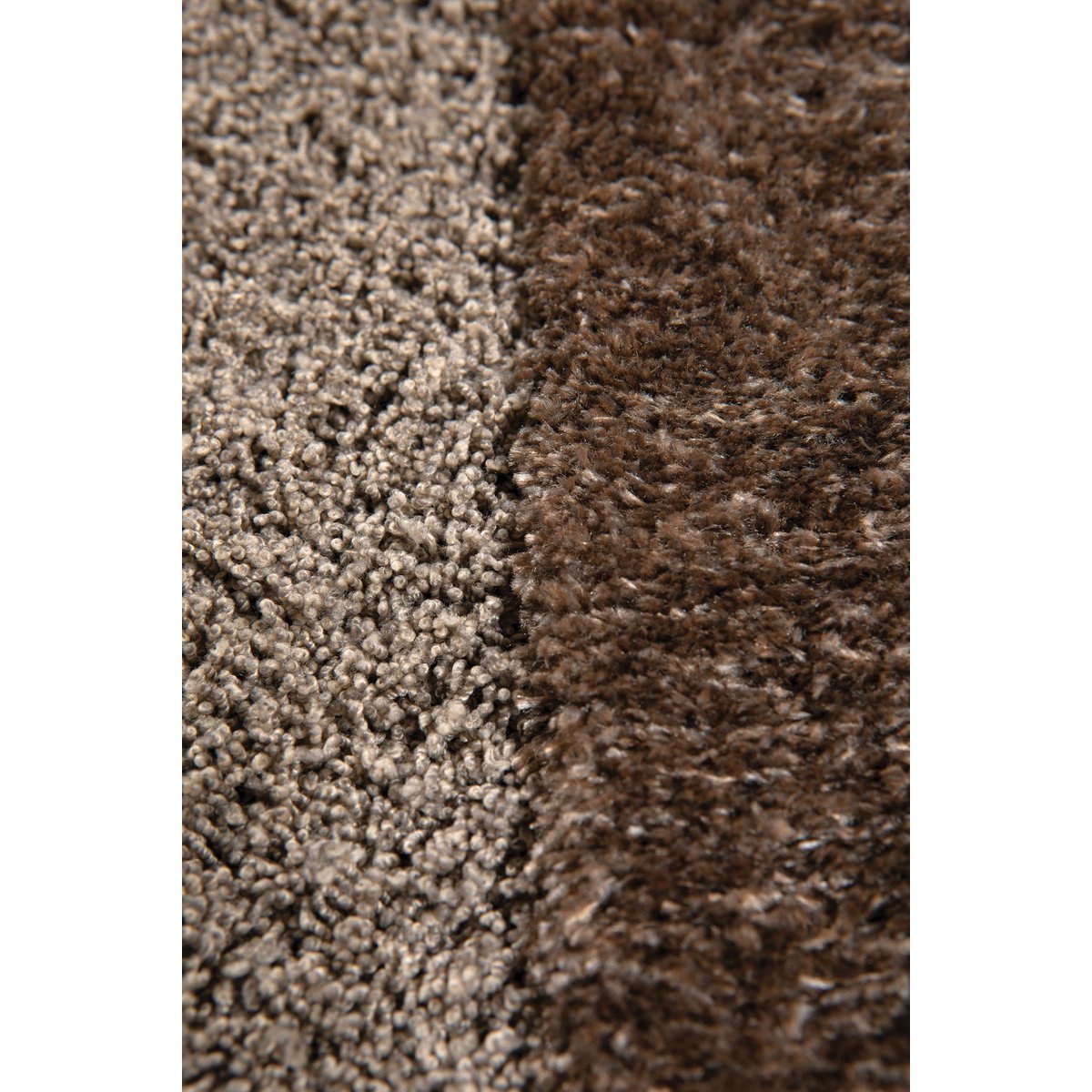 Recycelter Teppich Louka Noisette