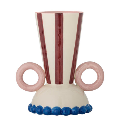 Bloomingville Hyldia Vase, Bunt, Steingut