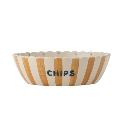 Bloomingville Chip Schale, Bunt, Steingut